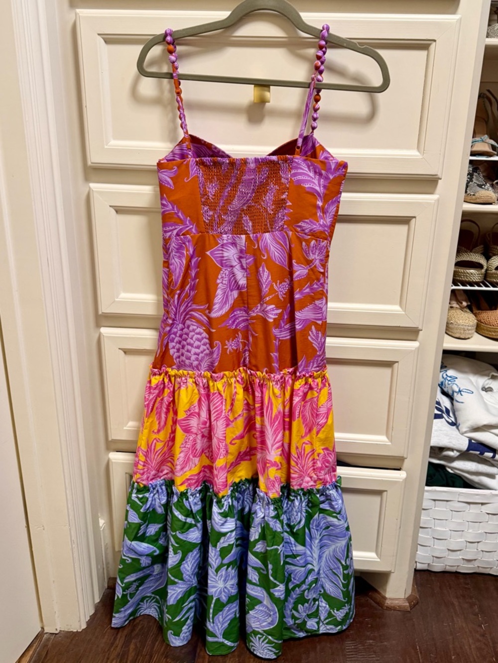 FARM Rio Tropical Swing Midi Dress NWOT - Picture 6 of 6